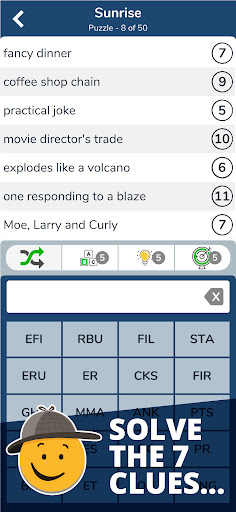 7 Little Words: Word Puzzles screenshot 1