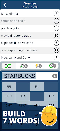 7 Little Words: Word Puzzles screenshot 2