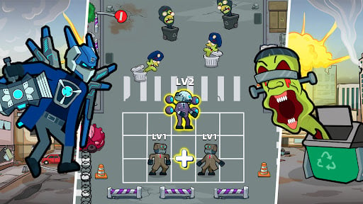 Merge War: Monster vs Cyberman screenshot 14