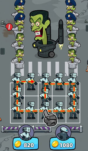 Merge War: Monster vs Cyberman screenshot 3