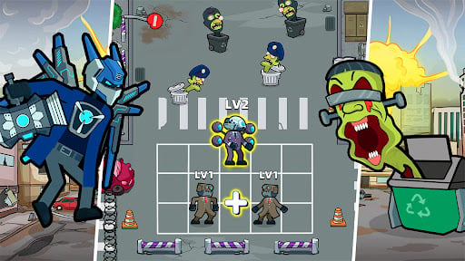 Merge War: Monster vs Cyberman screenshot 8