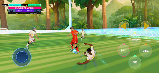 Galaxy Soccer :Rematch 3v3 screenshot 1