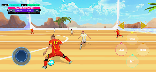 Galaxy Soccer :Rematch 3v3 screenshot 2