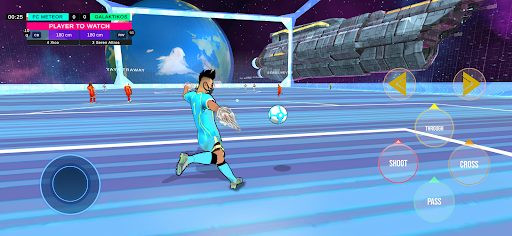 Galaxy Soccer :Rematch 3v3 screenshot 4