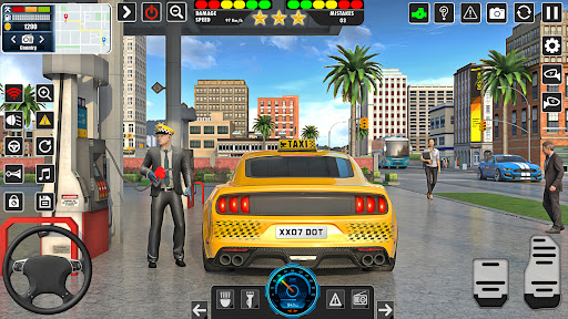 Taxi Simulator 3D: Taxi Games screenshot 2
