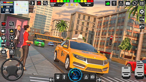 Taxi Simulator 3D: Taxi Games screenshot 19
