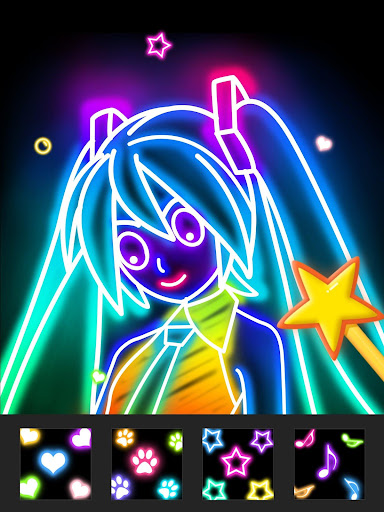 Draw Glow Comics screenshot 17