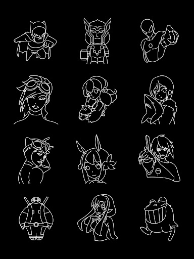 Draw Glow Comics screenshot 20