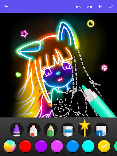 Draw Glow Comics screenshot 22