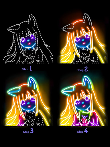 Draw Glow Comics screenshot 23
