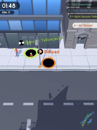 Hole.io screenshot 9